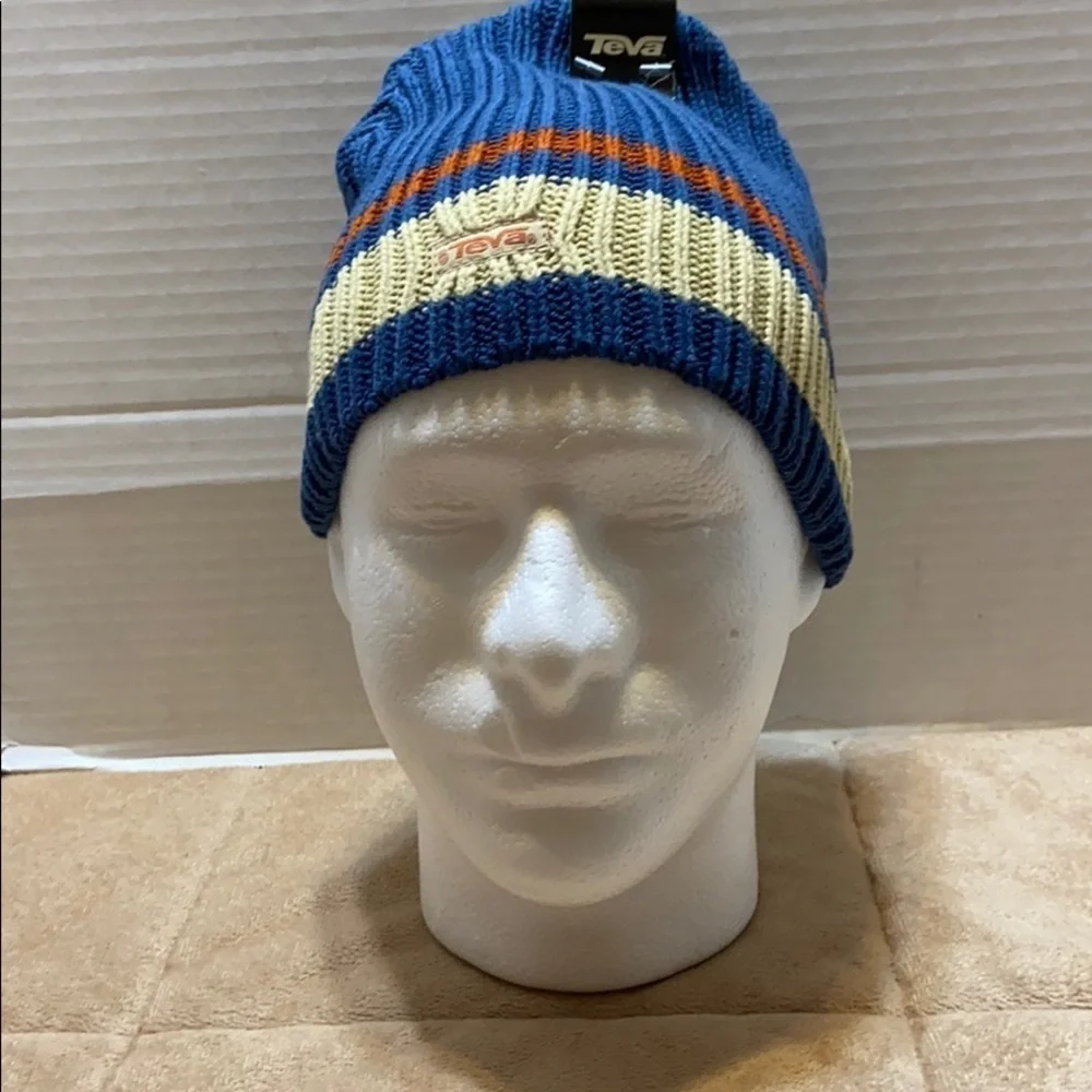 Teva striped Stocking Cap